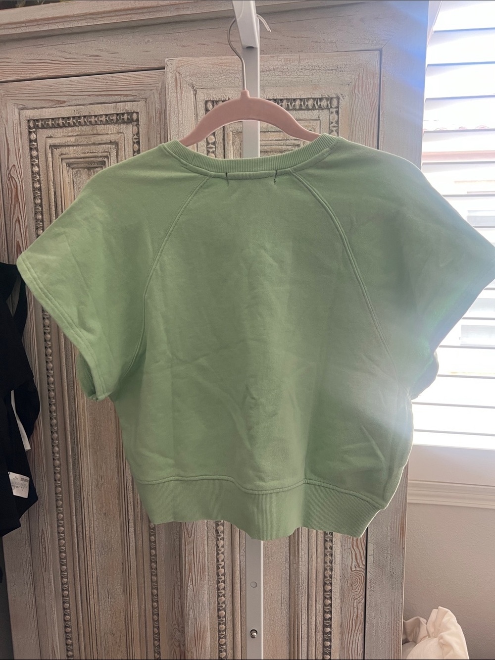 VINYL Green "Ciao" Short Sleeve Sweatshirt - Picture 4 of 4